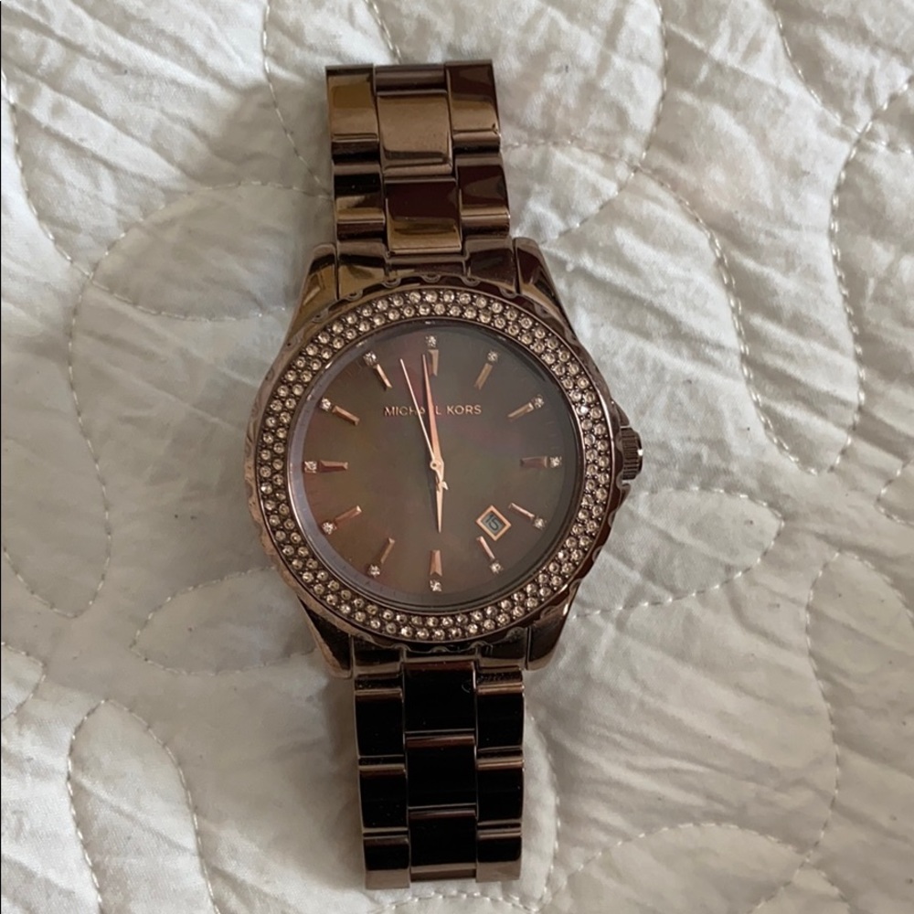 Brown Michael kors watch